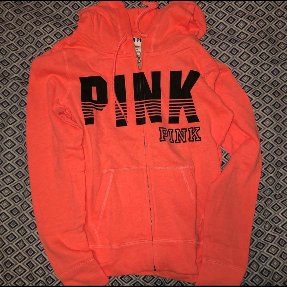PINK full zip jacket